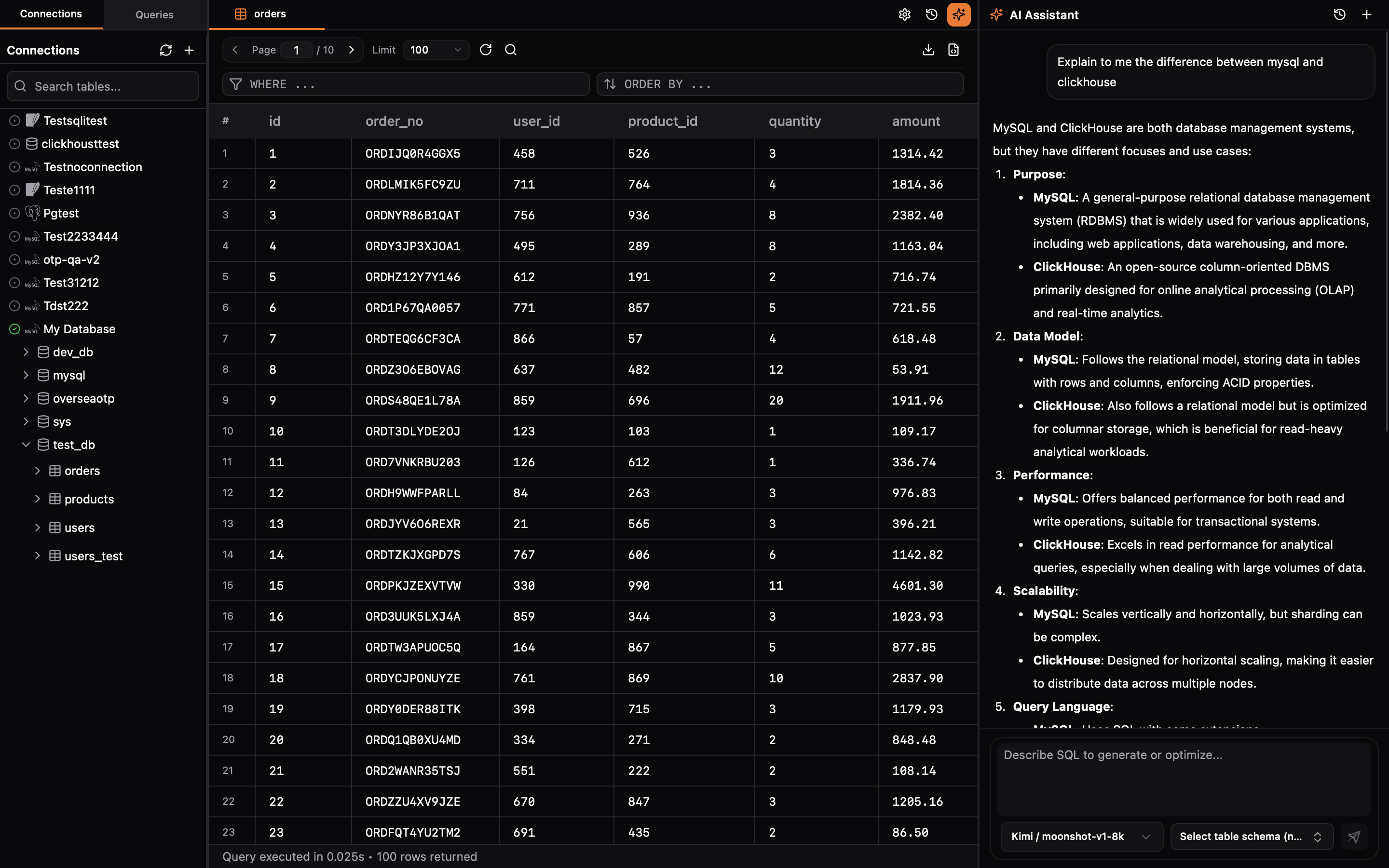 AI assistant sidebar