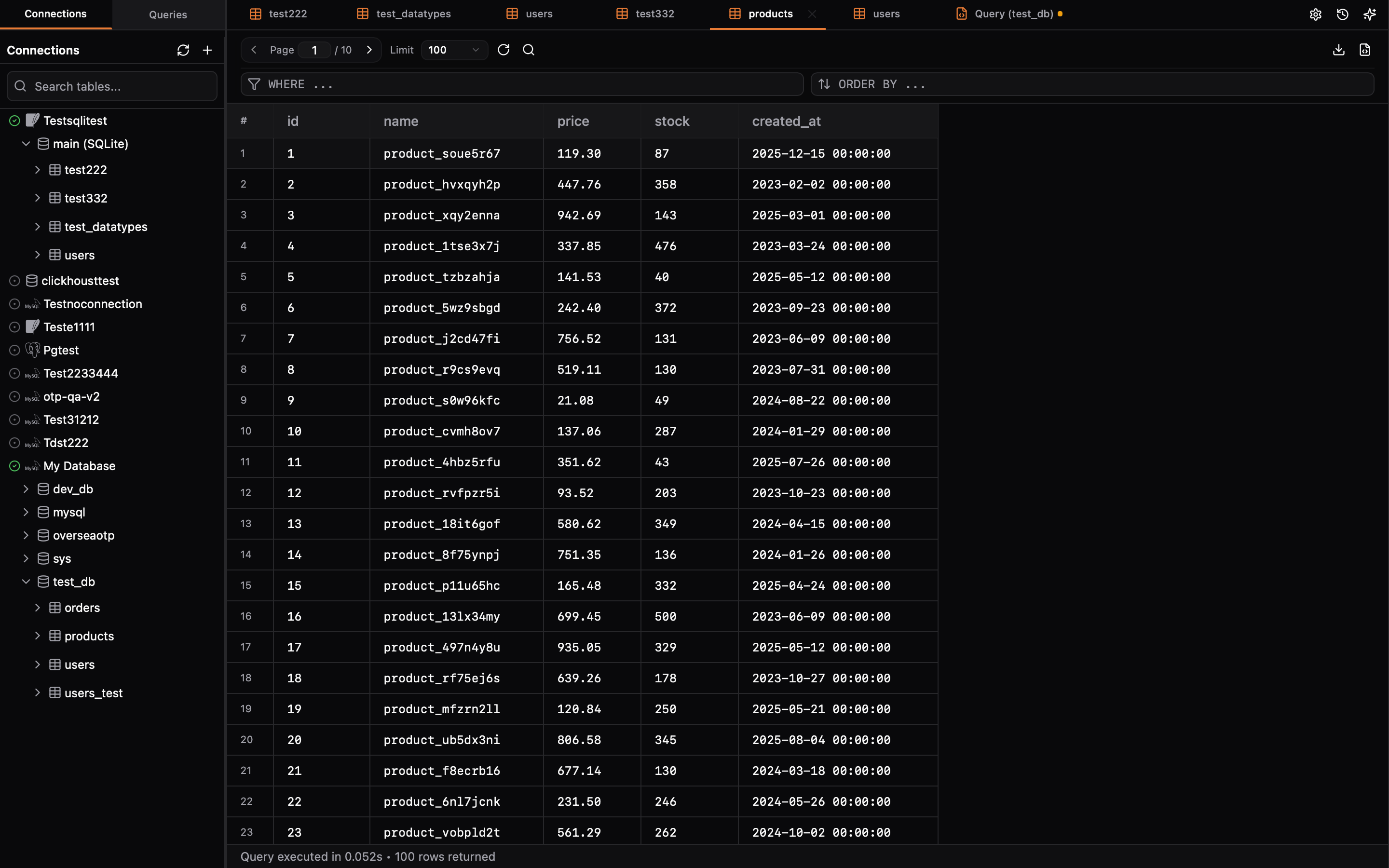 DbPaw main workspace preview